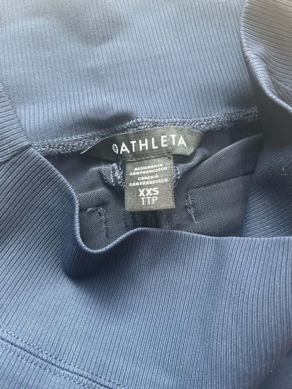 NWOT Athleta Venice Jogger Pant XXS Navy Casual Travel Sport Sport - Picture 4 of 9